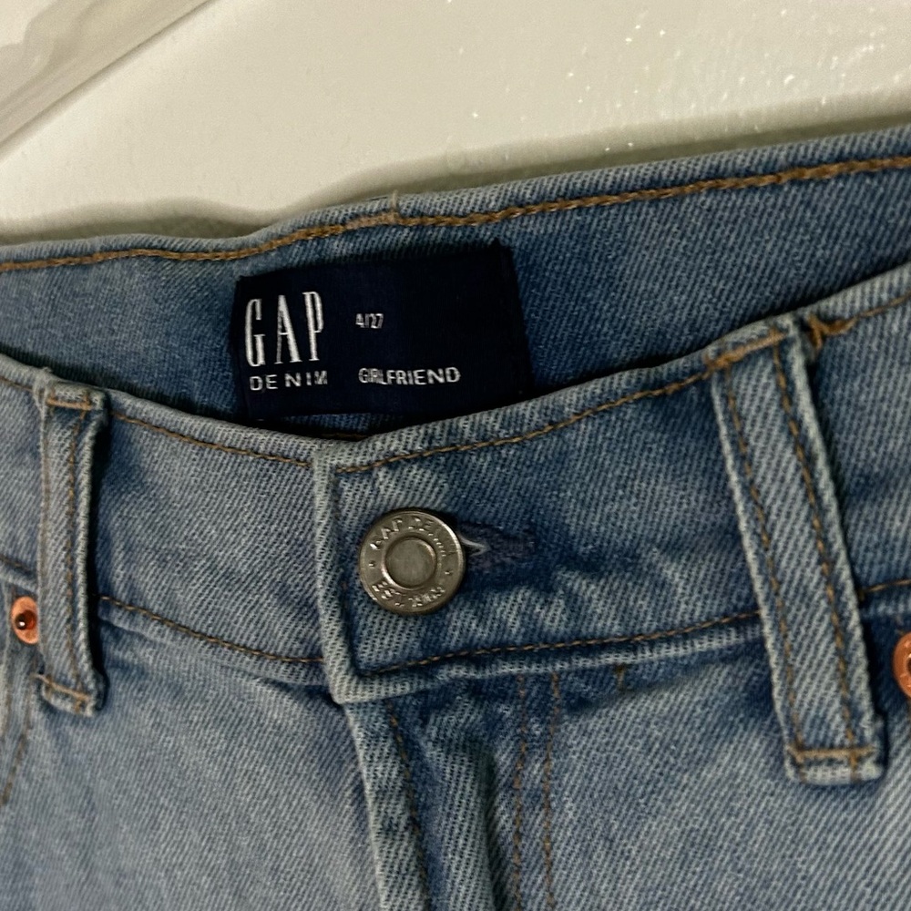Gap Patchwork Girlfriend Jeans - image 5